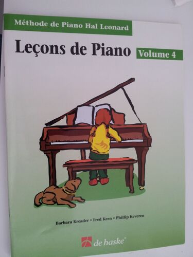 Piano Lessons Book 4 - French Edition