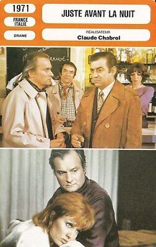 Fiche Monsieur Cinema Juste Avant La Nuit