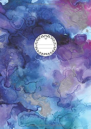 Notenheft Din A4 Blanko - Lineatur 14: 110 Seiten | 55 Blatt | Musik Unterricht Komposition | Schule + Studium | 12 Systeme Mit Seitenzahlen | Aquarell
