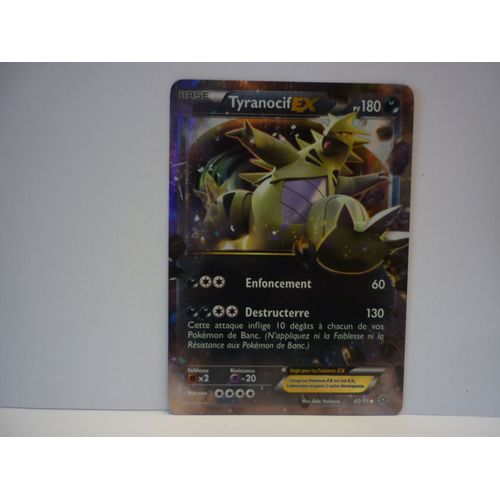 Carte Pokemon  Francaise  Origines Antiques Tyranocif Ex 42 /98