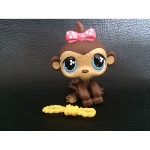 Petshop Bébé Singe Avec Une Corde