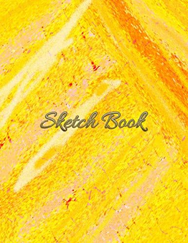 Sketch Book: Large Notebook With Abstract Cover For Drawing, Scribbling, Writing, Sketching And Doodling (Abstract Cover Art Vol.)