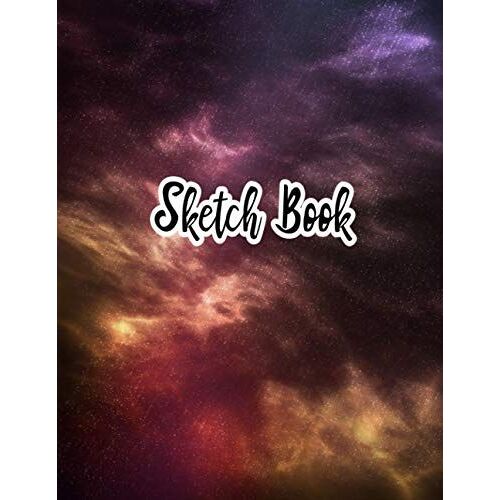Sketchbook: Large 8.5" X 11" Black Blank Sketchbook Drawing Pads, Sketchbooks For Drawing For Boys Girls And Adults