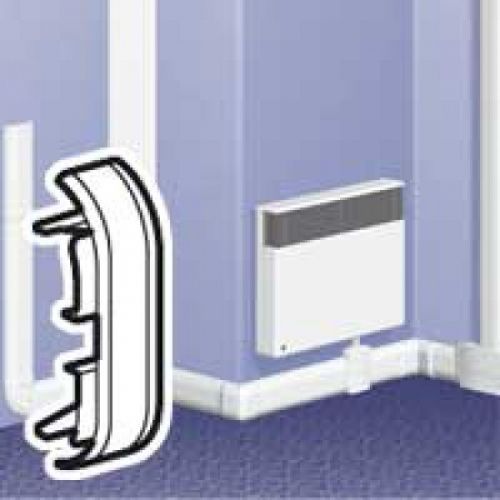 embout pour moulure - 120 x 20 mm - legrand dlplus 033774