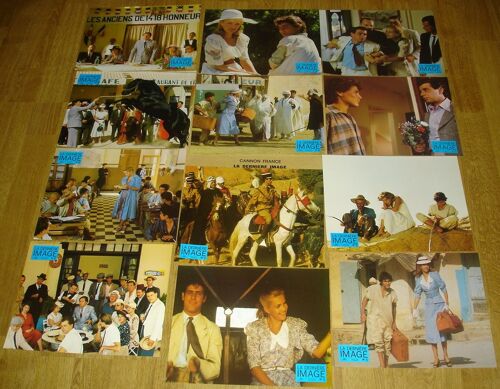 La Derniere Image - Jeu De 12 Photos D'exploitation Cinématographique - Format 21x27 Cm - Un Film De Mohamed Lakhdar-Hamina Avec Michel Boujenah, Veronique Jannot, Jean-Francois Balmer, Jean Bouise 