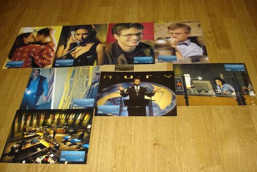 Antitrust - Jeu De 8 Photos D'exploitation Cinématographique - Format 21x28 Cm - Un Film De Peter Howitt Avec Ryan Phillippe, Rachael Leigh Cook, Claire Forlani, Tim Robbins, Douglas Mcferran - 2001