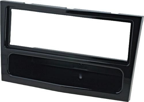 Facade Autoradio 1din Opel Astra H/ Astra Twin Top Avec Vide-Poche - Anthracite