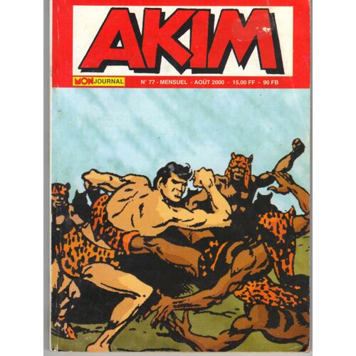 Akim  N° 77 : L Ile En Flammes
