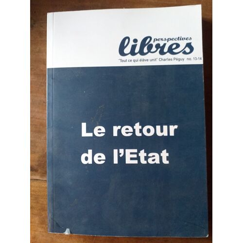 Le Retour De L'etat