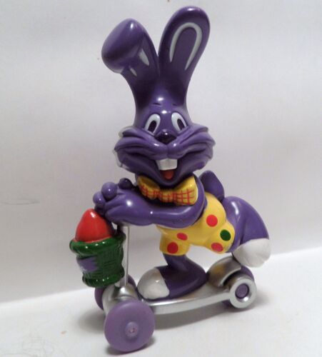 Figurine Pâques - Lapin Milka En Trottinette - 2002