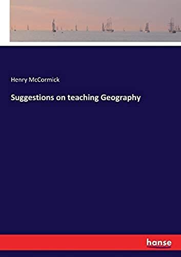 Suggestions On Teaching Geography