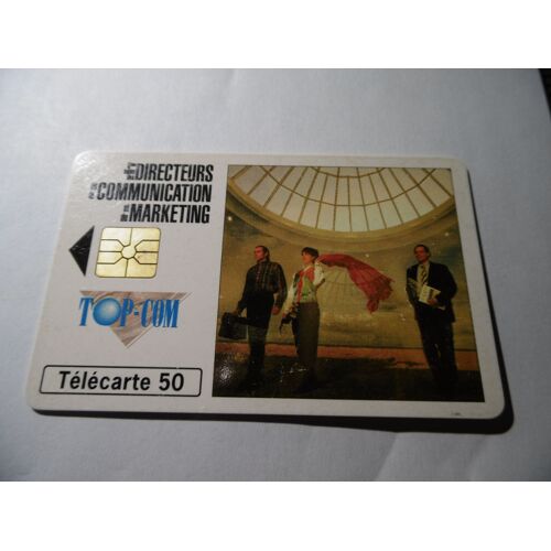 Carte Téléphone - 6eme Salon Des Directeurs De La Communication Et Du Marketing - Top-Com - 50 U - 07/93 - 6 000 Ex