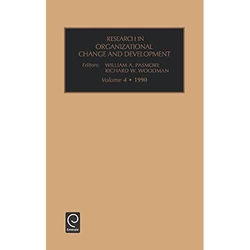 Research In Organizational Change And Development