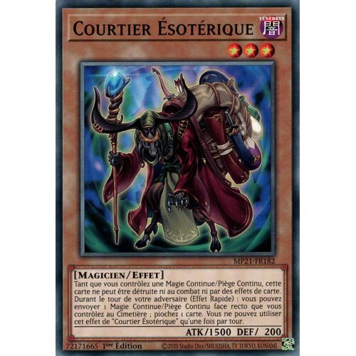 Yu Gi Oh Mp21 Fr182 Courtier Ésotérique