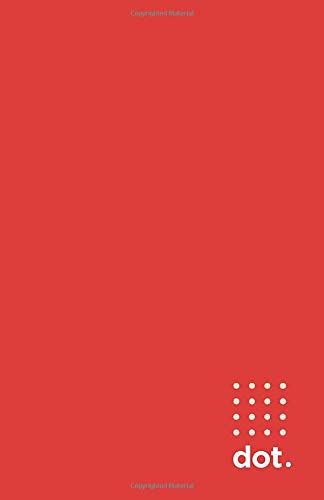 A5 Dotted Notebook/Travel Journal - 5.5 X 8.5 Glossy Cover , ( Total120 Pages / 60 Double Sheets )