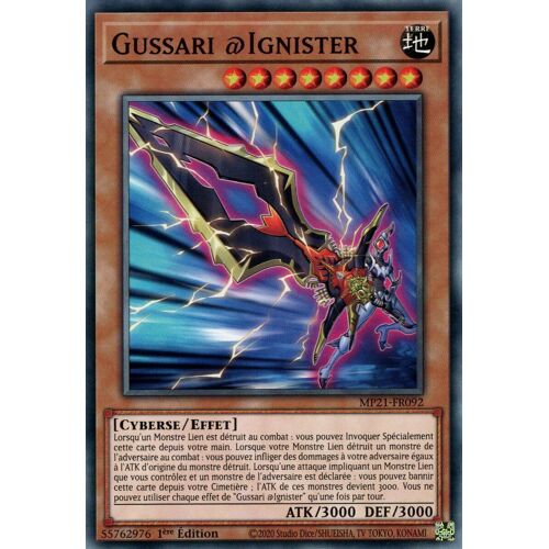 Yu Gi Oh Mp21 Fr092 Gussari @Ignister