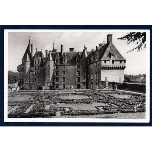 Carte Postale Ancienne, France, Indre Et Loire ( 37 ), Langeais, La Façade Intérieure Du Château
