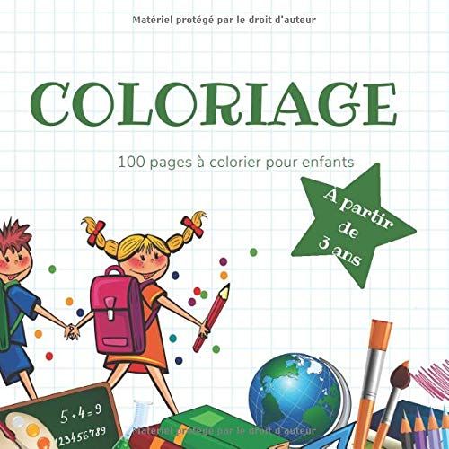 Coloriage - 100 Pages À Colorier Pour Enfants À Partir De 3 Ans: Dinosaures | Châteaux | Papillons | Fleurs