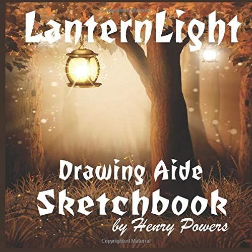Lanternlight Drawing Aide Sketchbook: Artist Drawing Practice Book
