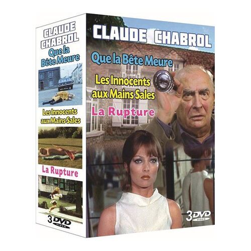 Claude Chabrol : Que La Bête Meure + Les Innocents Aux Mains Sales + La Rupture - Pack