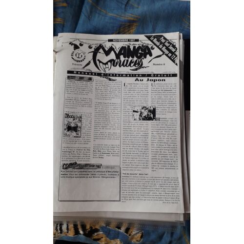 Magazine Mangavoraces 6 De Novembre 1997 (8 Pages) (Éditions Tonkam)