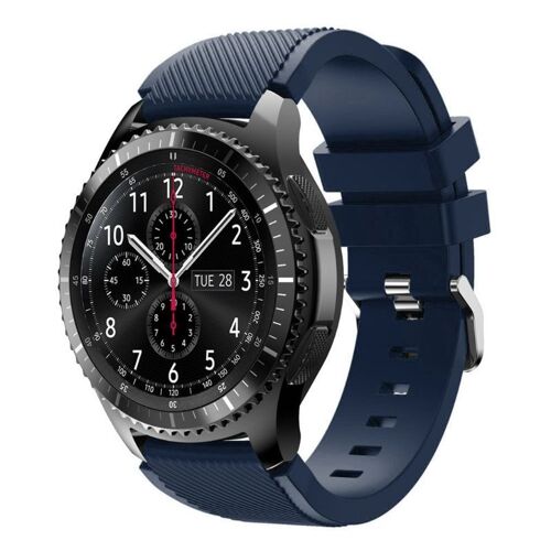 Bracelet De Rechange En Silicone Souple Pour Montre, Sport, Samsung Gear S3, 46mm