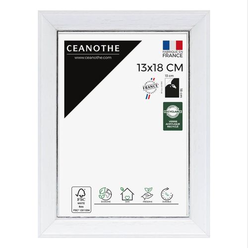 Cadre photo Vittoria blanc 13x18 cm