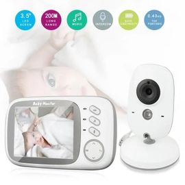 Ss-33-Miss Bébé Moniteur 3.2 \ Lcd Babyphone Vidéo Ecoute Camera Surveillance 2.4 Ghz Bidirectionnelle Vidéo Vision Nocturne