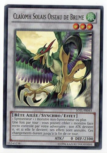 Claiomh Solais Oiseau De Brume - Jotl-Fr043 - Super Rare