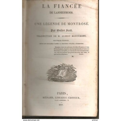 W Scott - La Fiancee De Lammermoor