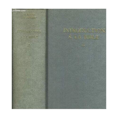 Introduction A La Bible Tome Ii Nouveau Testament