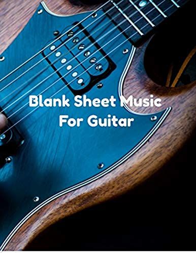 Blank Sheet Music For Guitar