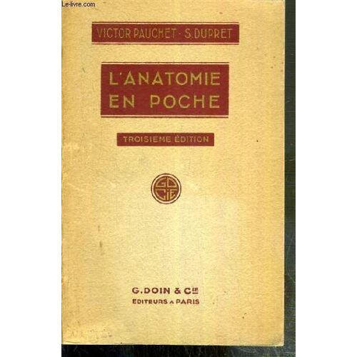 L'anatomie De Poche - 3eme Edition.