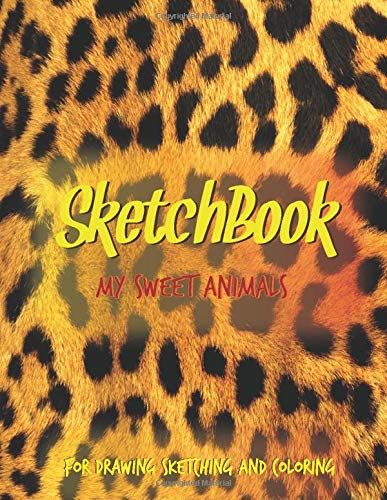 My Zoo Animals Sketchbook - Large Notebook For Drawing, Coloring And Sketching 8.5" X 11" 120 Pages .: An Art Sketching Activity Book For Zoo Animal Lovers And Artists Of All Ages - High Premium Desi