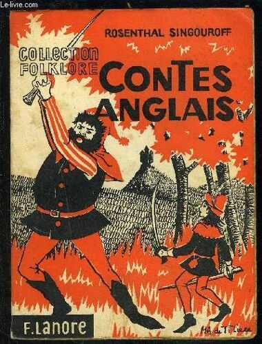 Contes Anglais- Collection Folklore- Exemplaire Reserve Aux Etablissements D Enseignement