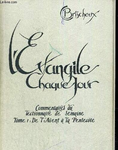 Evangile Chaque Jour T 1 Sl