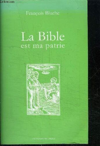 Bible Est Ma Patrie