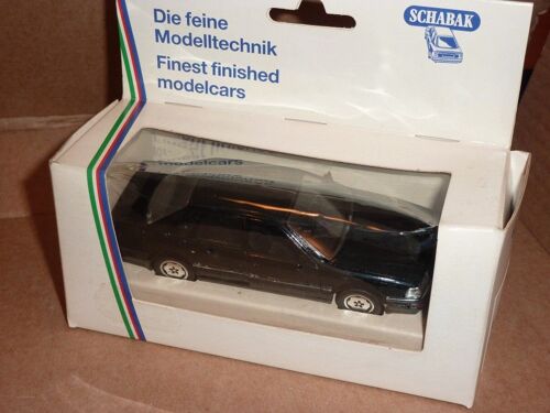 [201] Miniature 1/43ème : Audi V8 - Couleur Noir - Marque : Schabak-Schabak