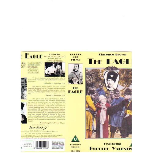 Jaquette Vhs  The Eagle. Clarence Brown