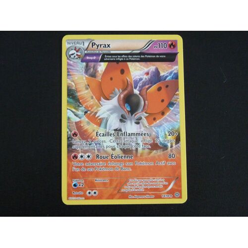Carte Pokémon Pyrax 18/98 - Carte Française - Half Art - Xy 07 Origines Antiques
