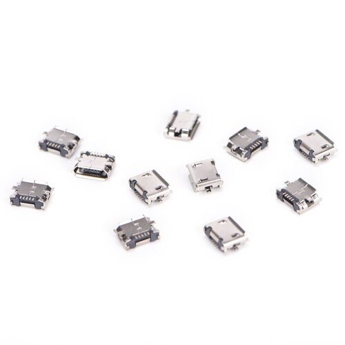 JETTING Micro USB 5pin B Type connecteur femelle pour téléphone portable Micro USB prise connecteur 5 broches prise de charge vendre 10 pièces