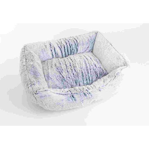 Panier Polaire Antidérapant, Pour Chien Ou Chat 50x40x18 Cm, Gris