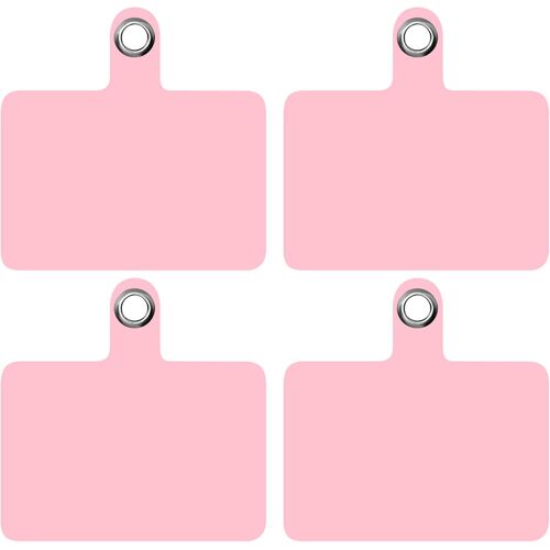 KAL-X Patchs De Remplacement Universel Por Tour De Cou Telephone Portable [Rose] Accessoire De Bandouliere Cordon Holder Porte Pochette Laniere Collier Corde Attache Chaine