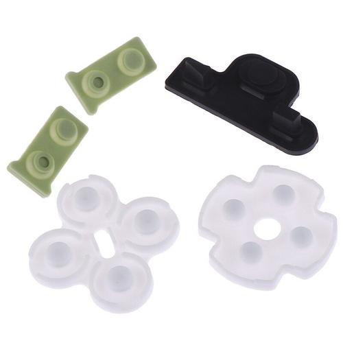 5 Pièces/Ensemble Pour Ps3 Contrôleur Conducteur En Caoutchouc Souple En Caoutchouc Silicone Conducteur Bouton De Remplacement