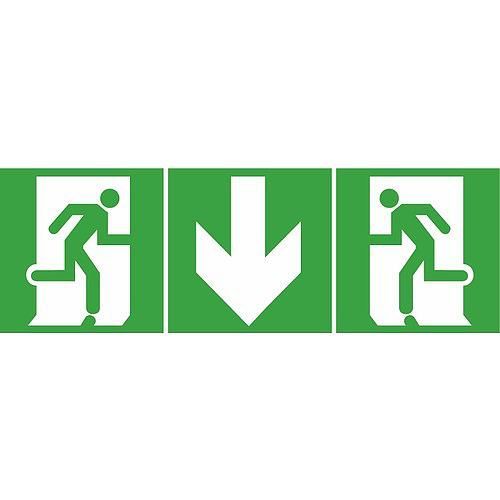 Étiquettes d'évacuation pour BAES flèche biais LEGRAND