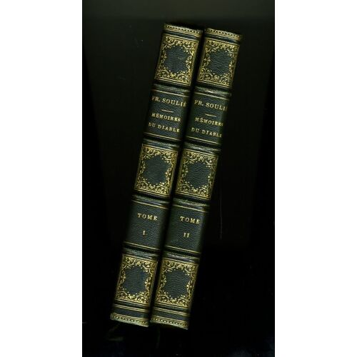 « Mémoires Du Diable », Frédéric Soulié, 2 Tomes, Paris 1855