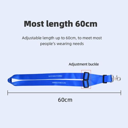 Lanière Réglable Pour Télécommande De Drone Dji Mavic Air 2 Mini 2, Sangle De Cou Pour Caméra, Accessoires Et Fournitures-Générique