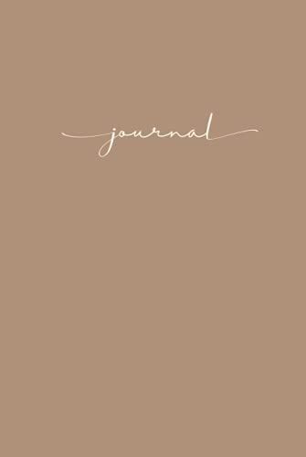 Journal: Minimalist Hardcover Lined Journal With 192 Pages By Mrs. Craftsy