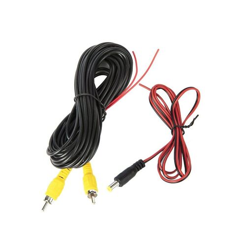 Câble vidéo pour caméra de recul, pour vue arrière de voiture, universel, Parking, fil de 6m, surveillance multimédia avec câble d'alimentation