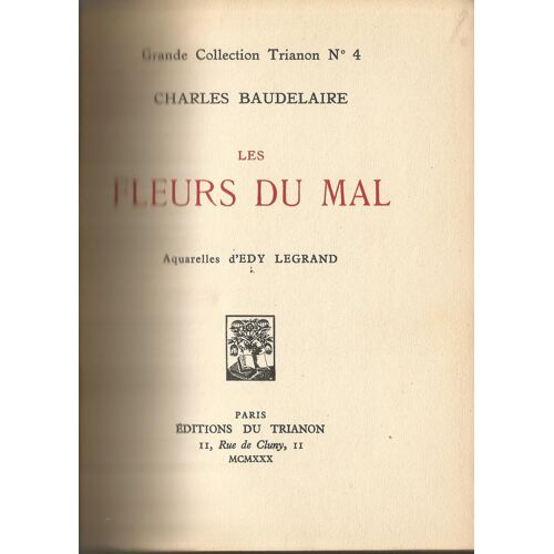 Les Fleurs Du Mal